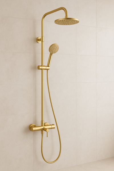 Artema Bliss Round Duş Kolonu, Altın A4578823 - Vitra