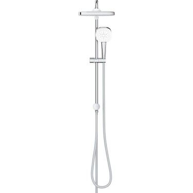 Grohe Tempesta Cosmopolitan System 250 Duvar Bağlantılı, Divertörlü Duş Sistemi - 26675000 - Grohe