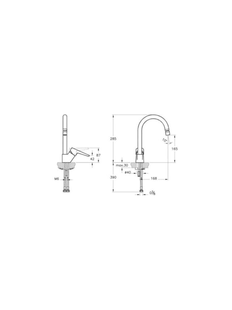 VitrA Artema Solid S Evye Bataryası A42148 - 2